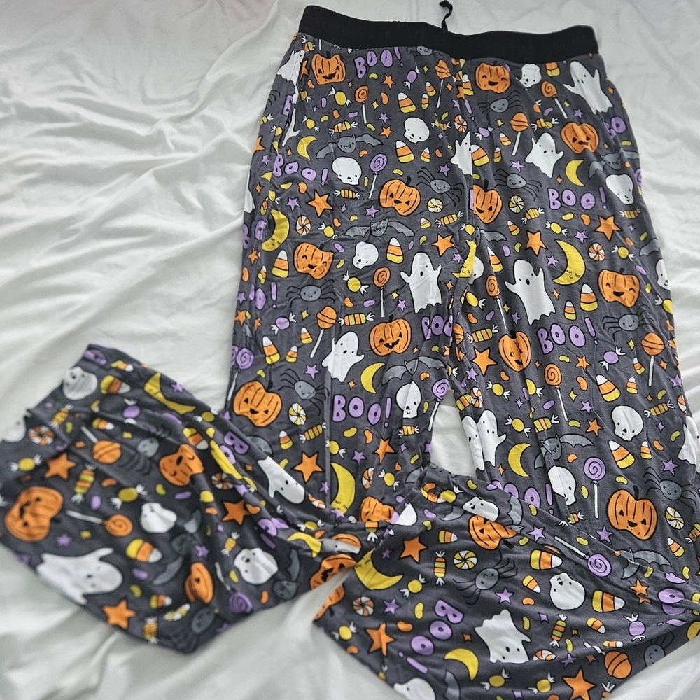 Little Sleepies Halloween Treats Pajama Pants Mens Size: M - Picture 3 of 4